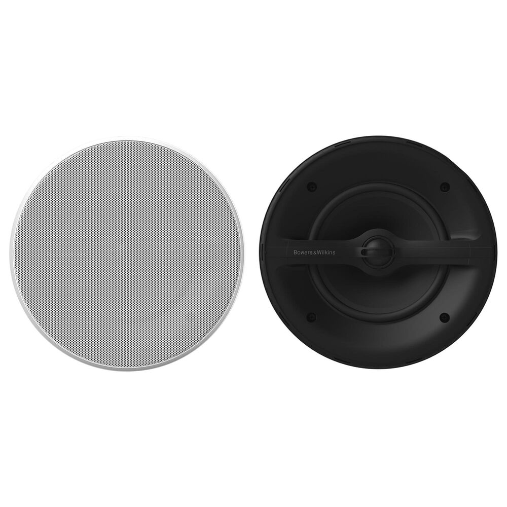 Bowers & Wilkins Cl Series Passive 2-Way In-Ceiling Speaker Pair in White and Black, , large