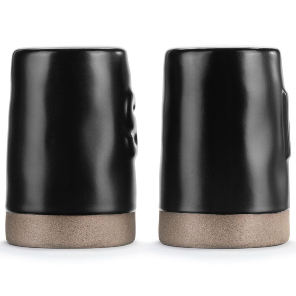 Demdaco Gather Round Salt and Pepper Shakers in Black &#40;Set of 2&#41;, , large