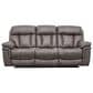 Blue River Estelle 3-Piece Power Reclining Living Room Set in Gunmetal, , large