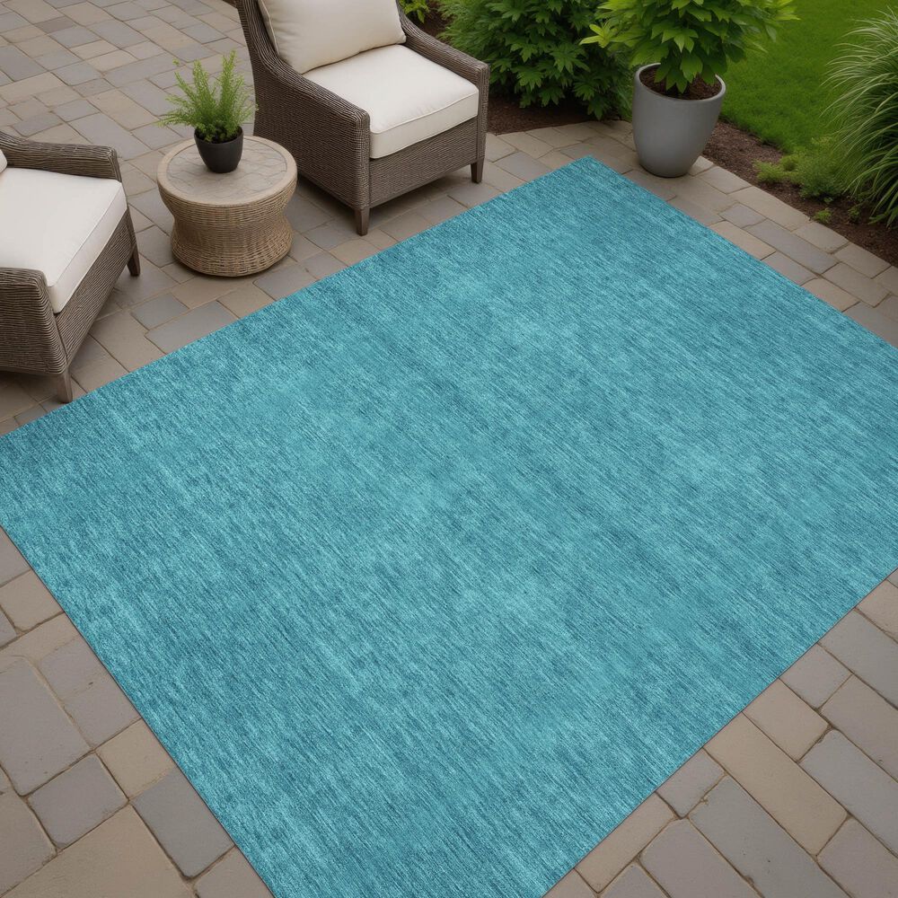 Dalyn Rug Company Soft Essentials Turquoise 9' x 12' Area Rug, , large