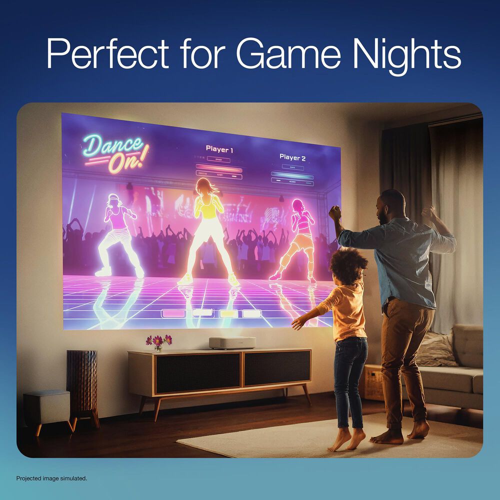 Epson Epson Lifestudio Grand 4K PRO-UHD Ultra Short Throw Laser Projector  White, , large