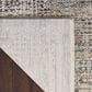 Nourison Lynx 9"10" x 13"6" Ivory and Slate Area Rug, , large