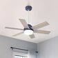 Hunter Pacer 44" Ceiling Fan with LED Lights in Indigo Blue, , large