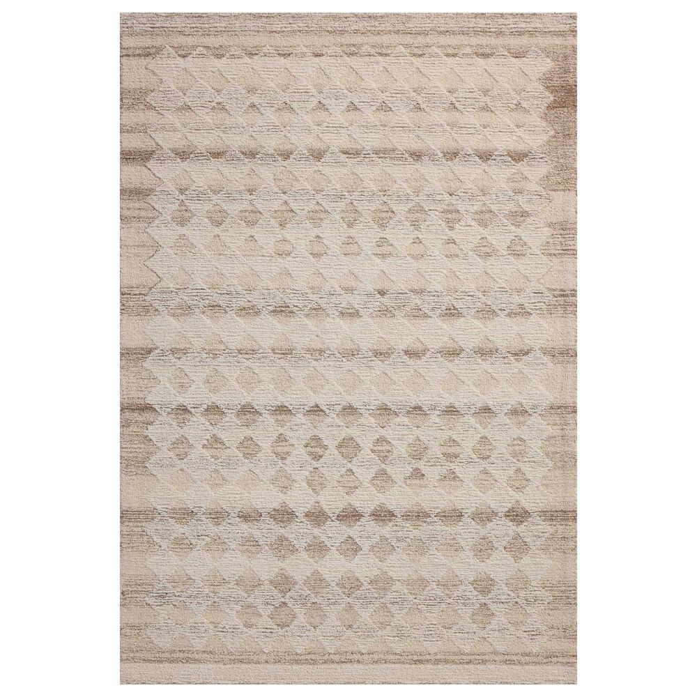 Loloi Rae Natural and Ivory 2"6" x 7"6" Runner, , large