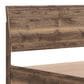 Ashley Chirason Queen Platform Bed in Warm Natural Brown, , large