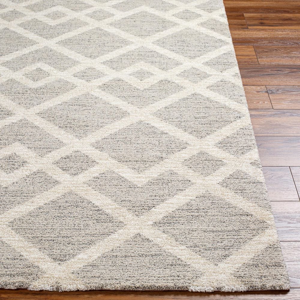 Surya Gavic 2&#39; x 3&#39; Ivory, Light Beige and Medium Gray Area Rug, , large