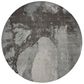 Nourison Twilight TWI07 8" Round Seamist Area Rug, , large