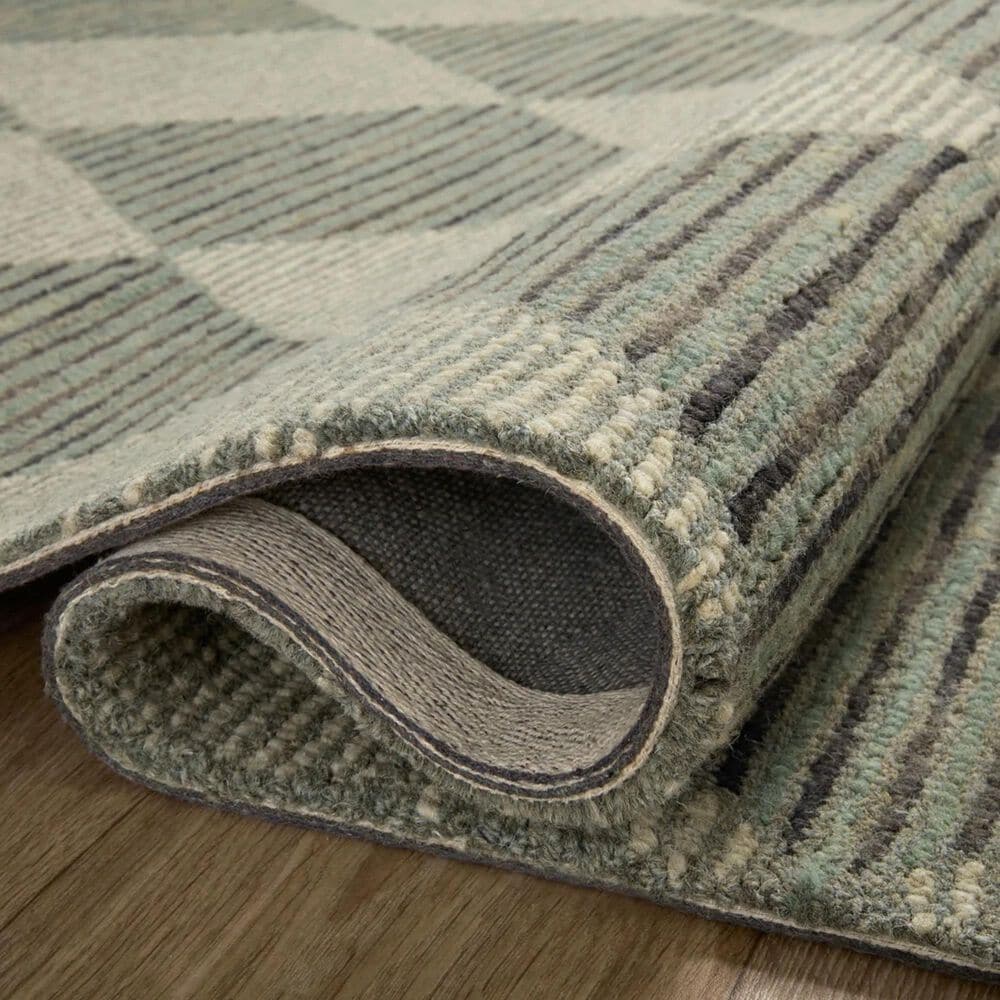 Chris Loves Julia x Loloi Francis 2&#39; x 5&#39; Spa and Granite Area Rug, , large