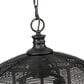 Golden Lighting Calypso 5-Light Pendant in Matte Black, , large