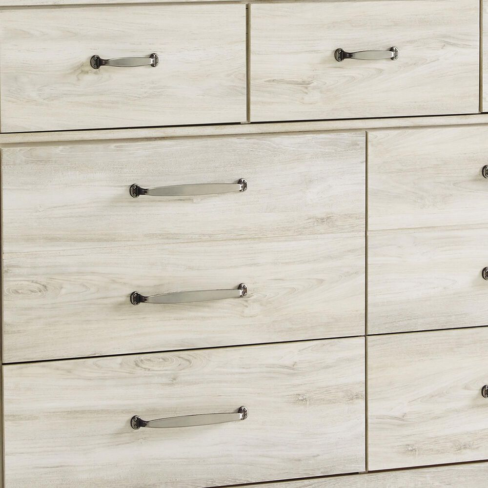 Ashley Bellaby 2-Piece Queen Panel Bedroom Set in Whitewash, , large