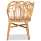 Baxton Studio Melody Arm Chair in Natural, , large