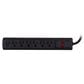 Sanus Tilting Wall Mount for 32" - 90" TVs with Red Series HDMI Cable and 7-Outlet 900J Surge Protector Power Strip in Black, , large
