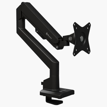 Arozzi Alzare Neo Single Gas Spring Monitor Arm in Black, , large