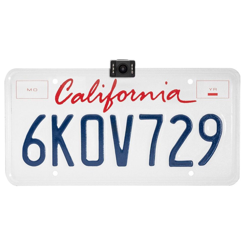 Das Companies Concealed License Plate Backup Camera with Night Vision and Active Parking Lines, , large