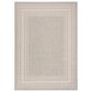 Nourison Horizon HOZ03 Grey 5" x 7" Indoor/Outdoor Area Rug, , large