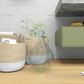 Maple and Jade 17" x 11" Farmhouse Glass Vase in Clear, , large