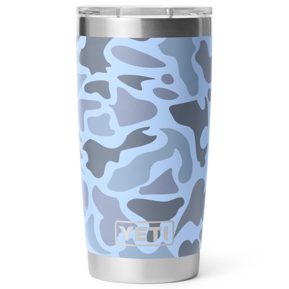 YETI Rambler 20 Oz Tumbler with MagSlider Lid in Blue Camo, , large