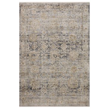 Loloi Katherine 2"3" x 3"10" Charcoal and Gold Area Rug, , large