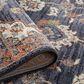 Amer Rugs Jordan 1"10" x 2"11" Navy Blue Area Rug, , large