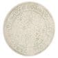 Safavieh Adirondack ADR109V-6R 6" x 6" Ivory/Sage Round Rug, , large