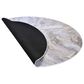 Arozzi Zona Microfiber Noise Dampening and Scratch Protection Anti-Slip Chair Mat in White Marble, , large
