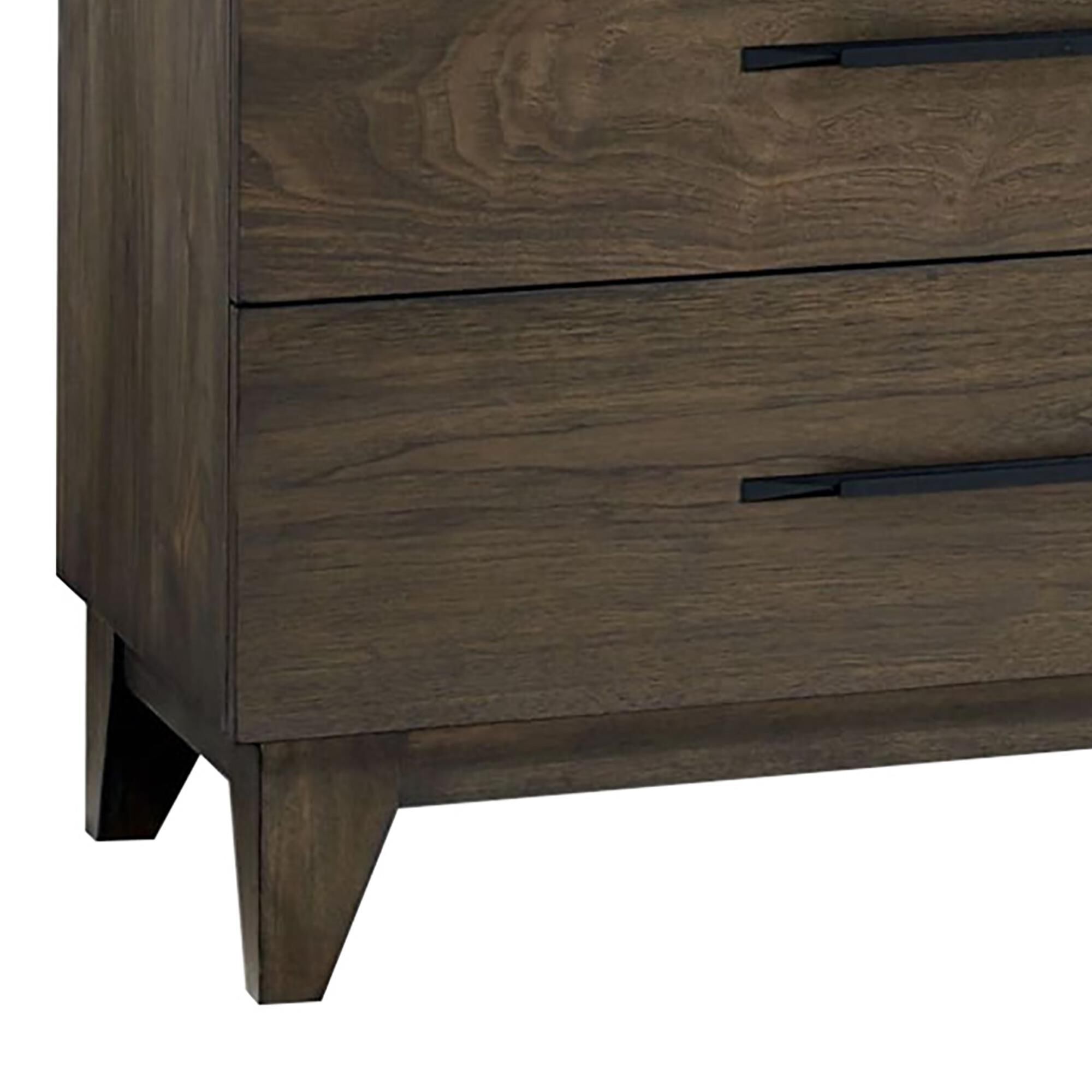 Urban Home Broderick 6-Drawer Dresser in Wild Oats Brown