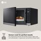 LG 2 Cu. Ft. Over-The-Range Microwave Oven in PrintProof Black Stainless Steel, , large