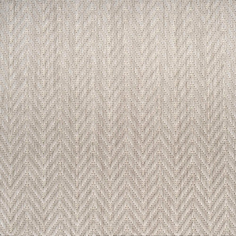 Nourison Horizon HOZ02 Grey 2&#39; x 6&#39; Indoor/Outdoor Runner, , large