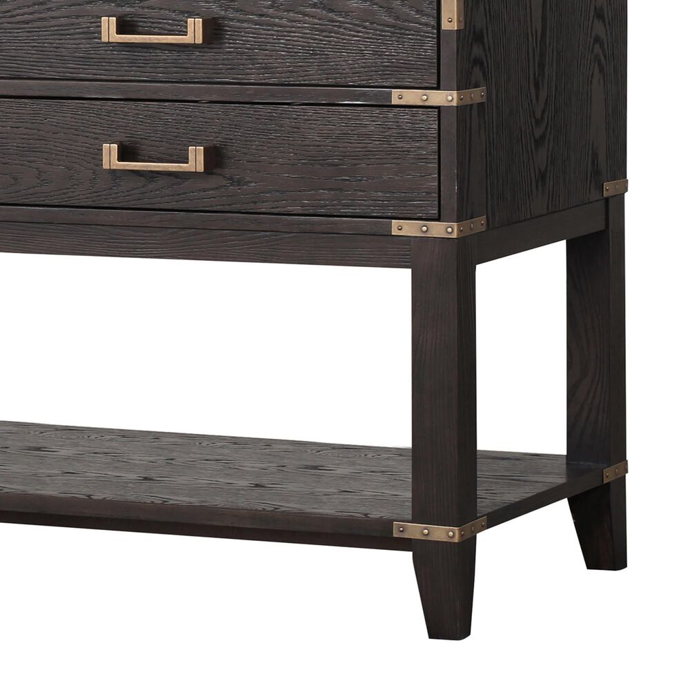 Lexora Home Norwalk 80&quot; Double Bathroom Vanity in Brown Oak with White Quartz Top and Rectangular Sinks, , large
