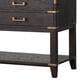 Lexora Home Norwalk 80" Double Bathroom Vanity in Brown Oak with White Quartz Top and Rectangular Sinks, , large
