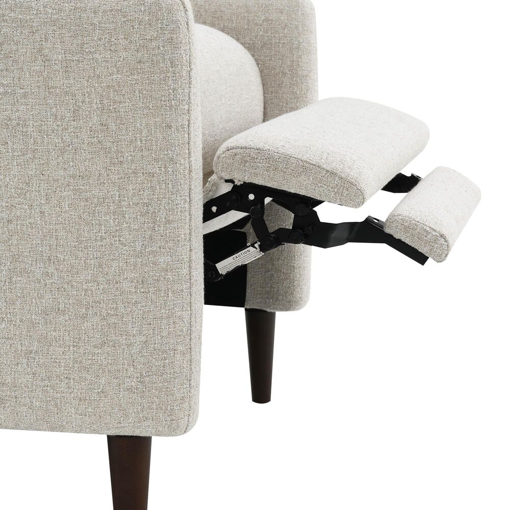 Furniture of America Selric Push Back Recliner in Beige, , large