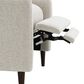 Furniture of America Selric Push Back Recliner in Beige, , large