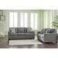 Ashley Deltona Loveseat in Graphite, , large