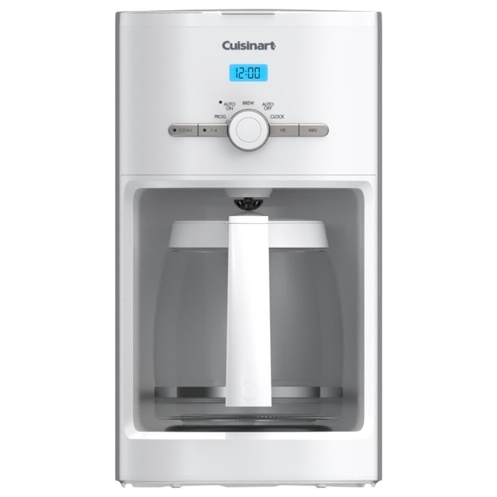 Cuisinart 12-Cup Classic Programmable Coffee Maker in White, , large