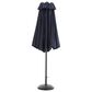 Hearth and Haven 14.8" Double Sided Outdoor Umbrella without Base in Navy Blue, , large