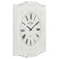 Maple and Jade Farmhouse Wall Clock in Whitewashed, , large