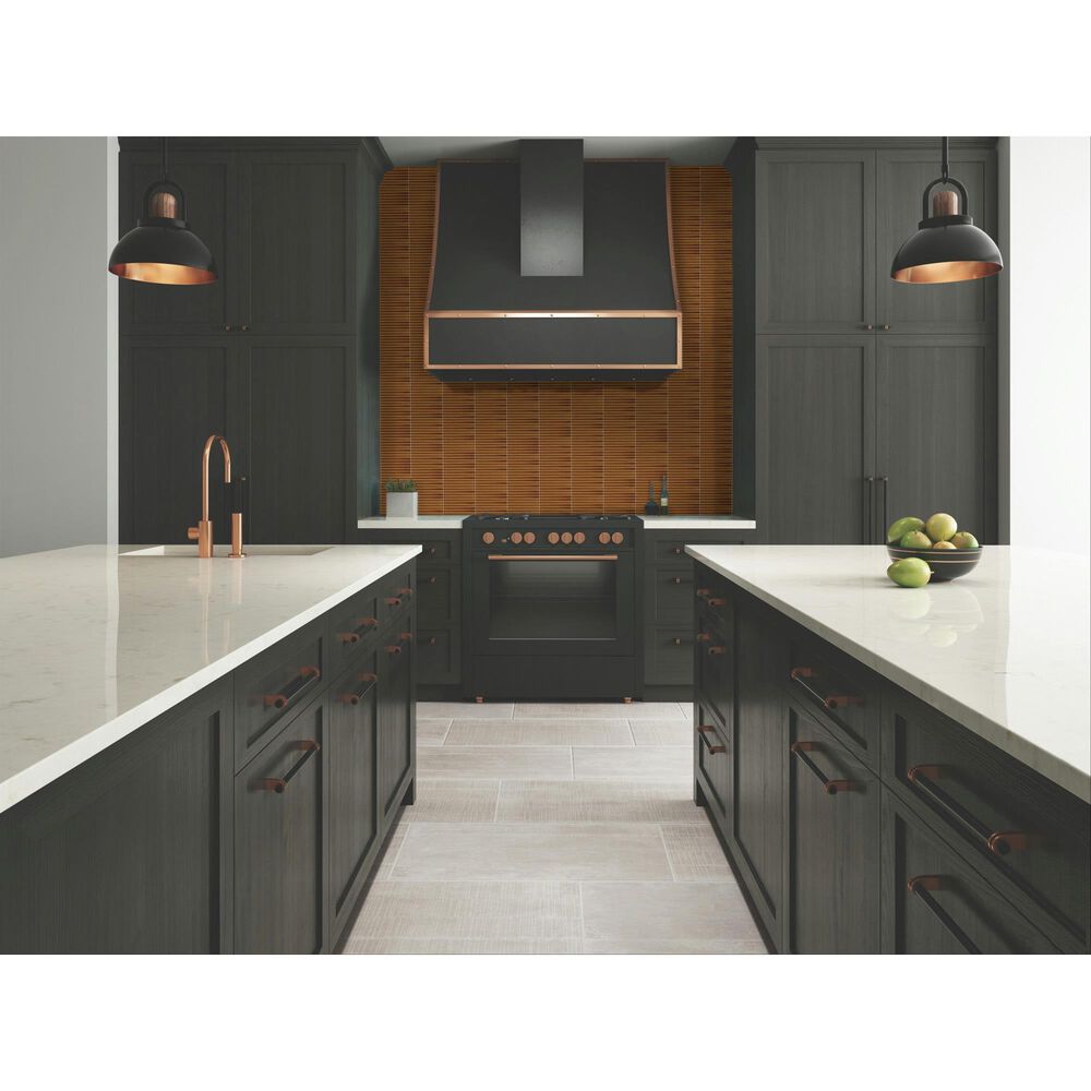 Dal-Tile Artefino Vintage Amber 2" Floret on 12" x 12" Porcelain Mosaic Sheet, , large