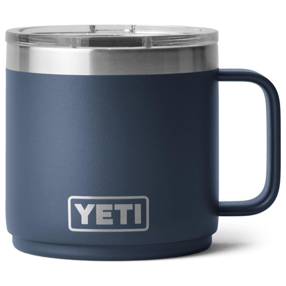 YETI Rambler 14 Oz Stackable Mug with Magslider Lid in Navy, , large