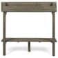 Hearth and Haven Balcony Patio Bar Table in Gray, , large