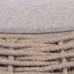 Rta Products Woven Storage Ottoman in Natural, , large