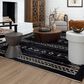 Drew and Jonathan Home Kasbah Agadir 9" x 12" Charcoal Area Rug, , large