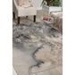 Nourison Maxell Grey 5"3" x 7"3" Area Rug, , large