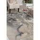 Nourison Maxell Grey 5"3" x 7"3" Area Rug, , large