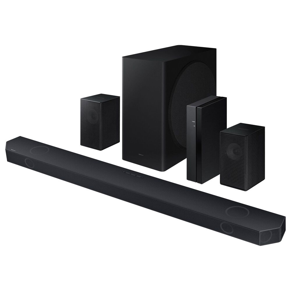 Samsung 75&quot; 4K QLED w/Soundbar Sys, , large