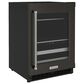 KitchenAid 24" Beverage Center with Right Hinge and Metal-Front Racks in Black Stainless Steel, , large