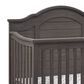 Delta Children Asher 6-In-1 Convertible Crib in Rustic Grey, , large