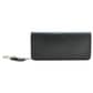 Black Canyon Outfitters 7" Leather Wallet Biker with Chain in Black, , large