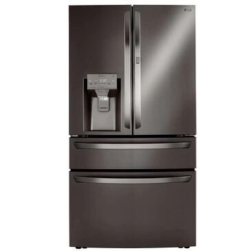 LG 30 Cu. Ft. Smart wi-fi Enabled Refrigerator with Craft Ice™ Maker in Black Stainless Steel, , large