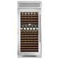 True Residential 25 Cu. Ft. Dual Zone Wine Column with Left Hinge in Stainless Steel, , large