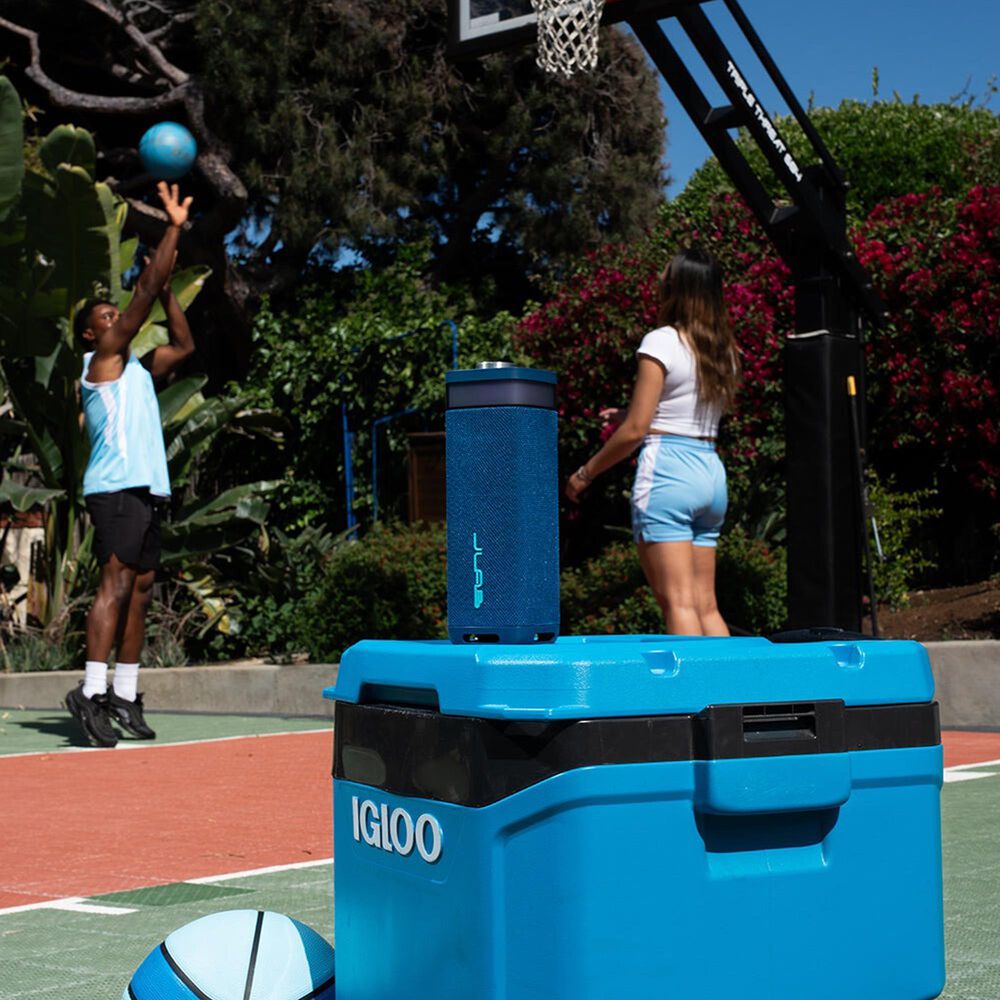 JLab JBuds Party Portable Bluetooth Speaker in Navy, , large